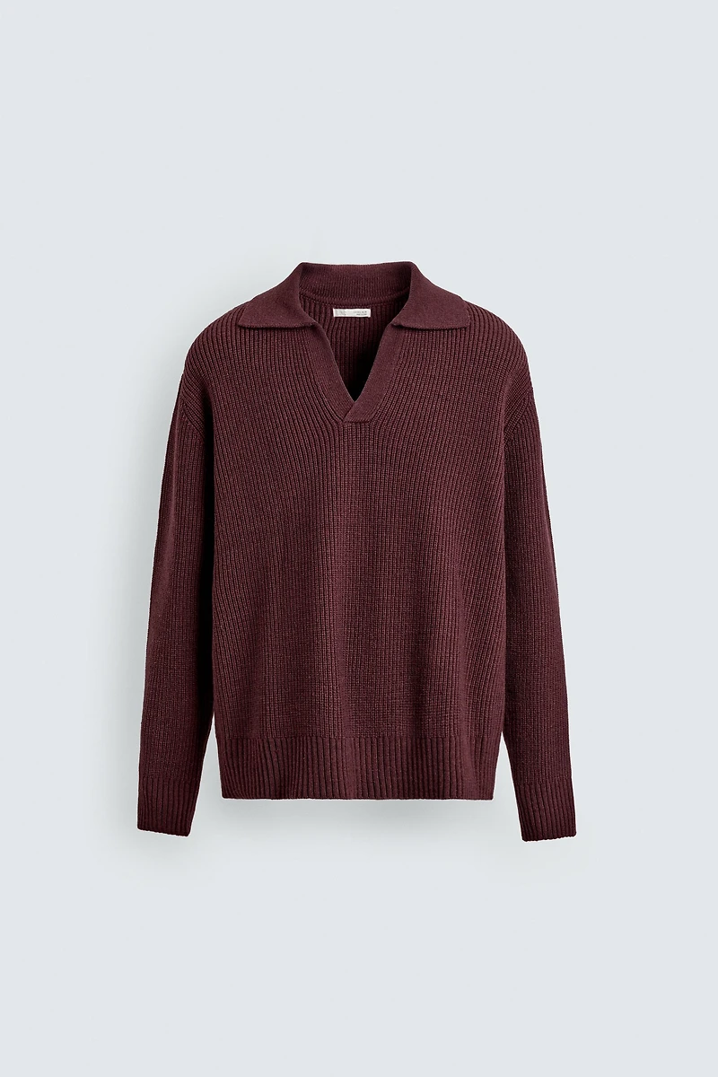 PEARL KNIT POLO SHIRT