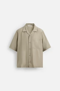 RELAXED FIT FLOWY SHIRT