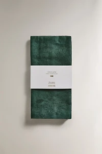 SET OF JACQUARD CHRISTMAS BRANCH NAPKINS (SET 2)