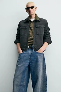 BLOUSON COURT COUPE ZIPPÉ