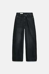 JEAN TAILLE MI-HAUTE TRF À PLIÉE