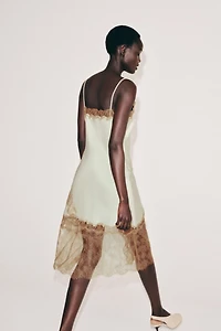 ZW COLLECTION LACE SLIP DRESS