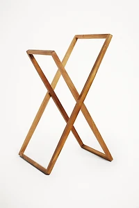 ACACIA WOOD TOWEL RACK