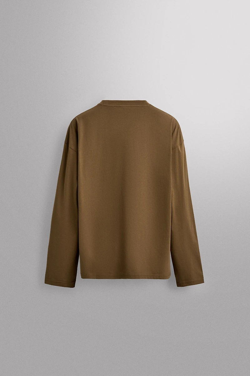 LONG SLEEVE POCKET T-SHIRT