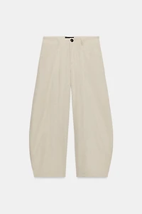PANTALON BALLON AVEC LIN