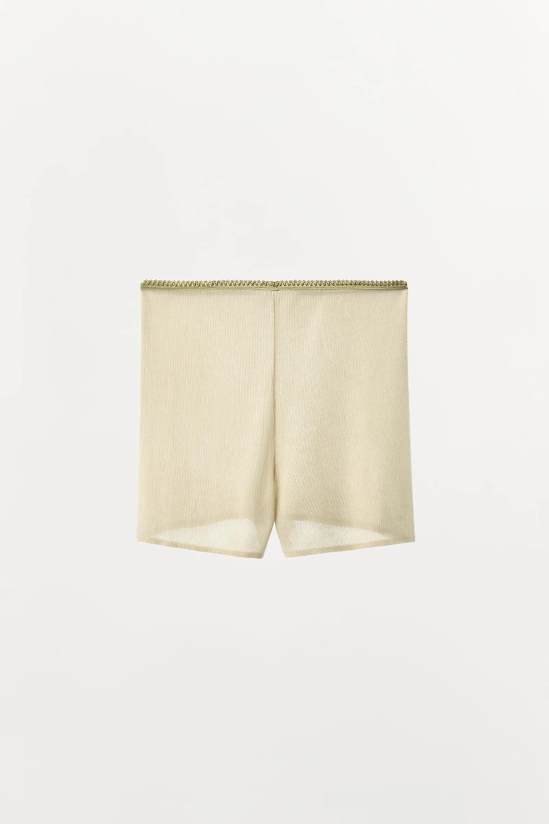 COMBINATION KNIT SHORTS