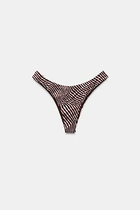 REVERSIBLE PRINT BIKINI BOTTOMS