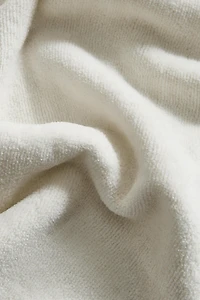 VELOUR OVERLOCK BATH TOWEL