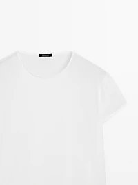 T-shirt fluide à manches courtes