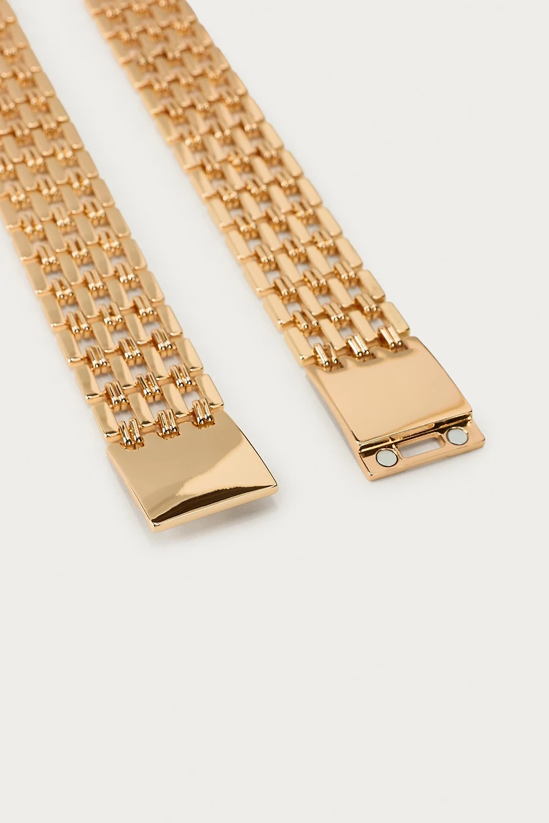 MARISA BERENSON X ZARA METAL CHAIN BELT