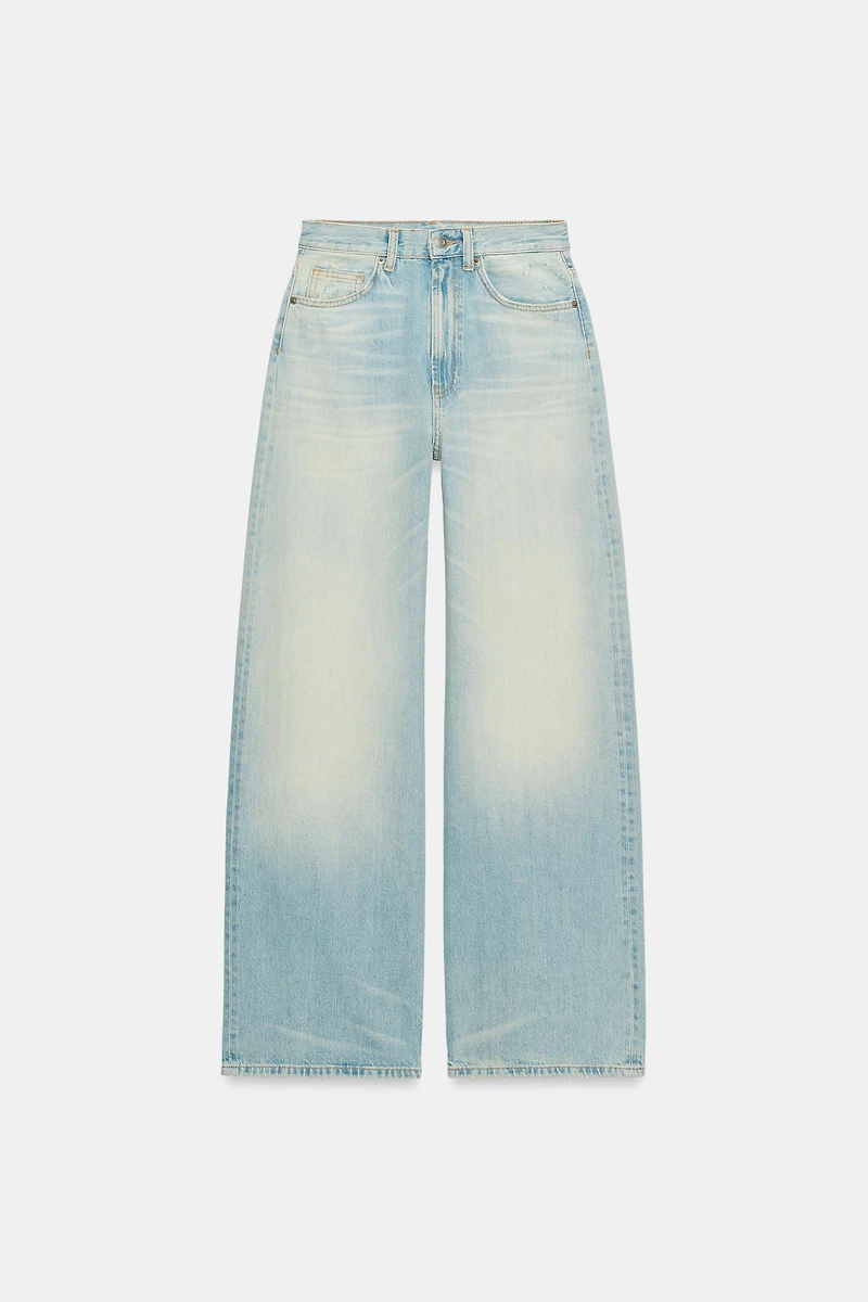 TRF HIGH RISE EXTRA WIDE LEG JEANS