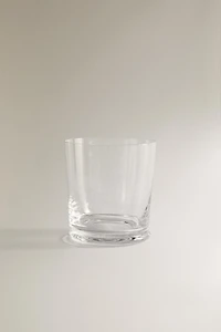 TRANSPARENT GLASS TUMBLER