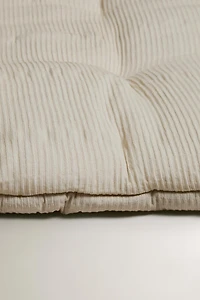SURMATELAS COTON FRONCÉ
