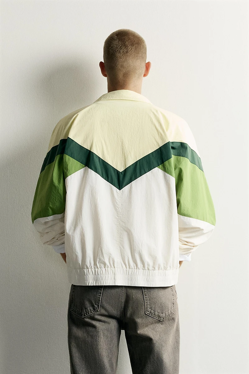 COLOR BLOCK TECHNICAL JACKET