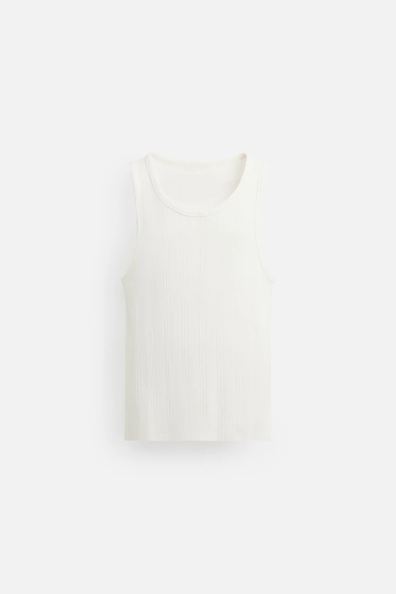 TEXTURED TANK TOP