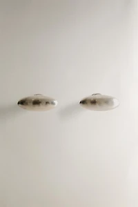 PACK OF SHINY METAL DOOR KNOBS (PACK OF 2)