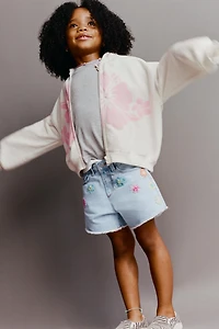HIBISCUS PRINT HOODIE