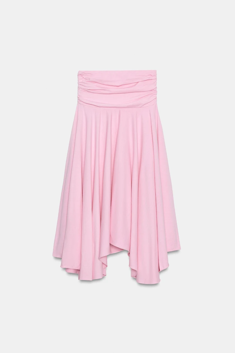 ASYMMETRIC SASH SKIRT
