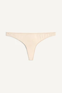 LIMITED EDITION SILK MINIMAL THONG