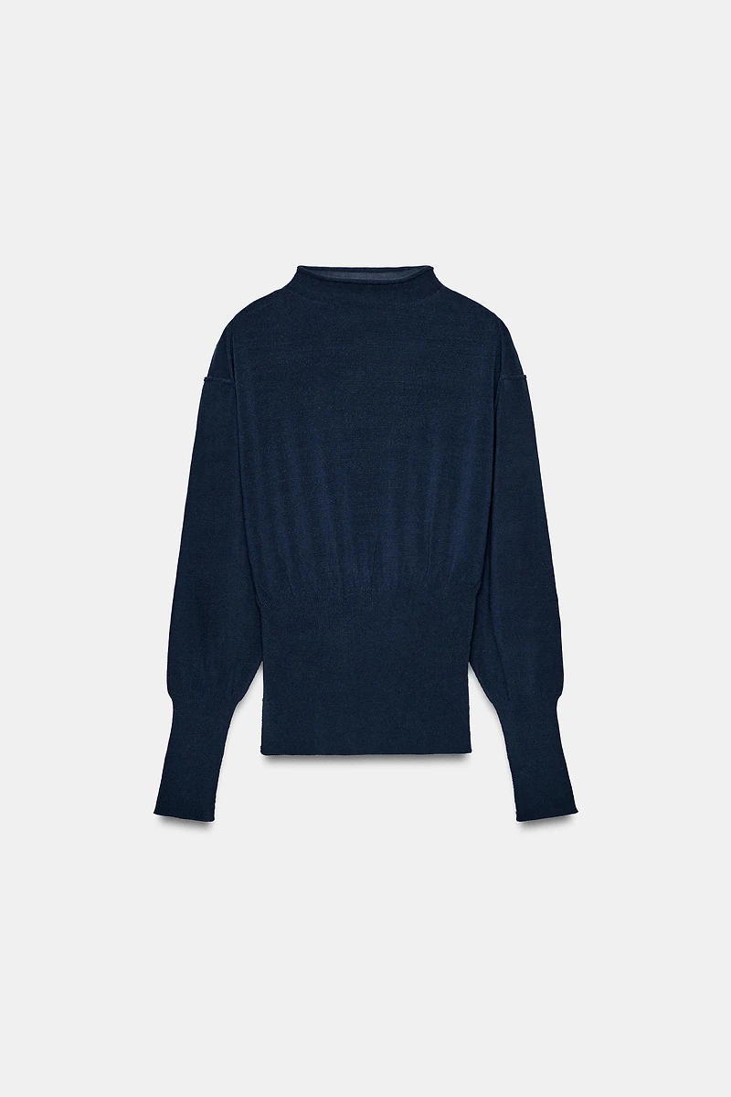 WIDE WAIST KNIT JUMPER