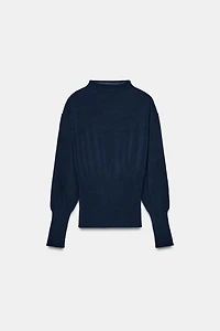 WIDE WAIST KNIT JUMPER