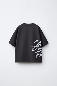 GRAFFITI PRINT SWEATSHIRT