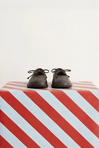 LEATHER BALLET FLATS