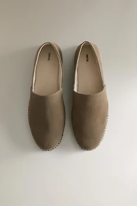 ESPADRILLES EN CUIR