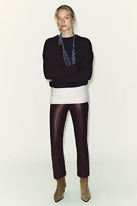 LEGGING LÉGÈREMENT ÉVASÉ MATIÈRE SYNTHÉTIQUE