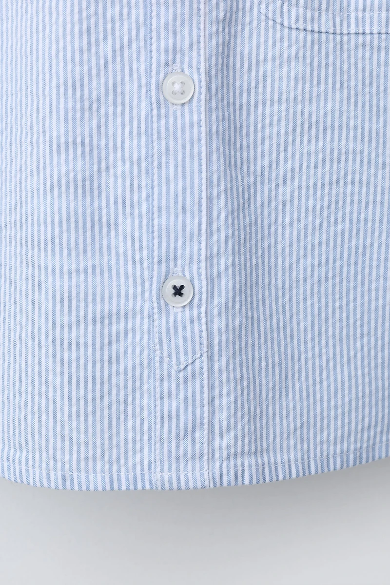 BASIC SEERSUCKER SHIRT