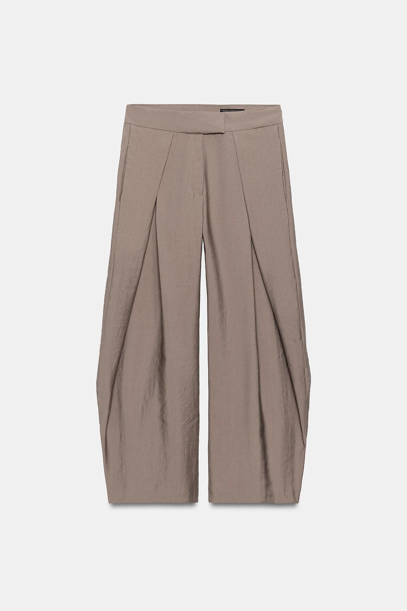 ZW COLLECTION PLEATED WIDE LEG PANTS