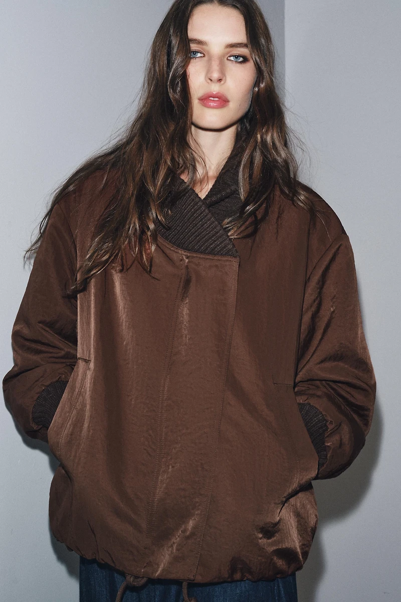 ZW COLLECTION RIBBED JACKET