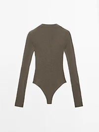 Ribbed knit bodysuit - STUDIO