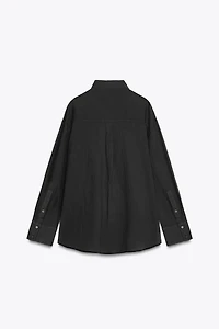 OVERSIZED GAUZE SHIRT
