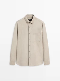 Flowing shirt with pocket