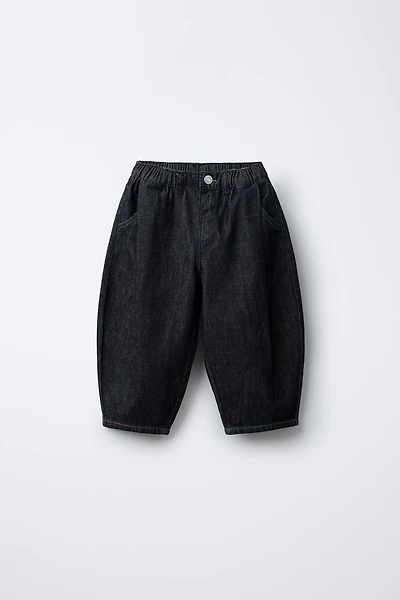 BALLOON DENIM PANTS