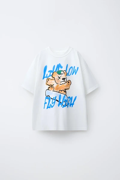 T-SHIRT IMPRIMÉ OURS