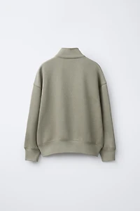 BASIC LABEL SWEATSHIRT