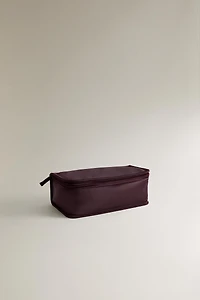 SATEEN OBJECT HOLDER MAKEUP BAG
