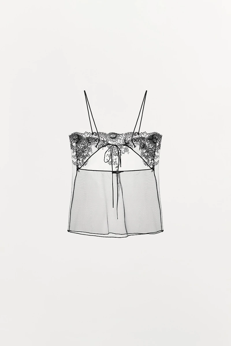 LIMITED EDITION EMBROIDERED TOP