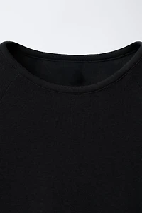 MODAL RAGLAN SLEEVE T-SHIRT