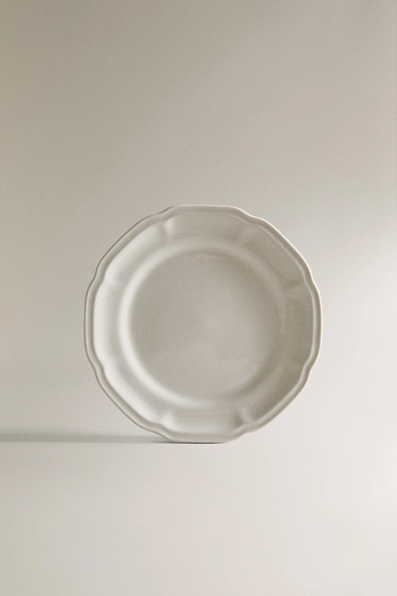 PORCELAIN DESSERT PLATE
