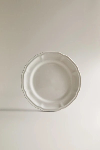 PORCELAIN DESSERT PLATE