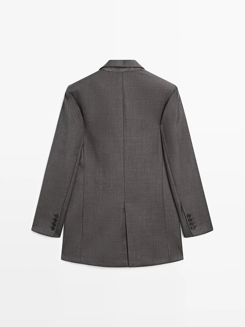 Veste de tailleur en laine