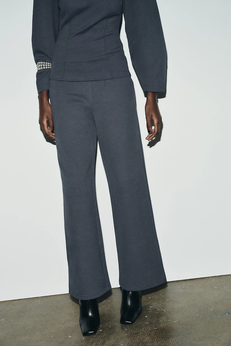 PANTALON LARGE INTERLOCK