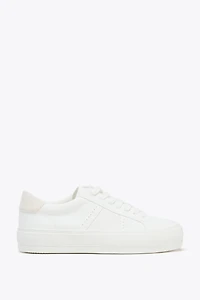 TOPSTITCHING DETAIL SNEAKERS