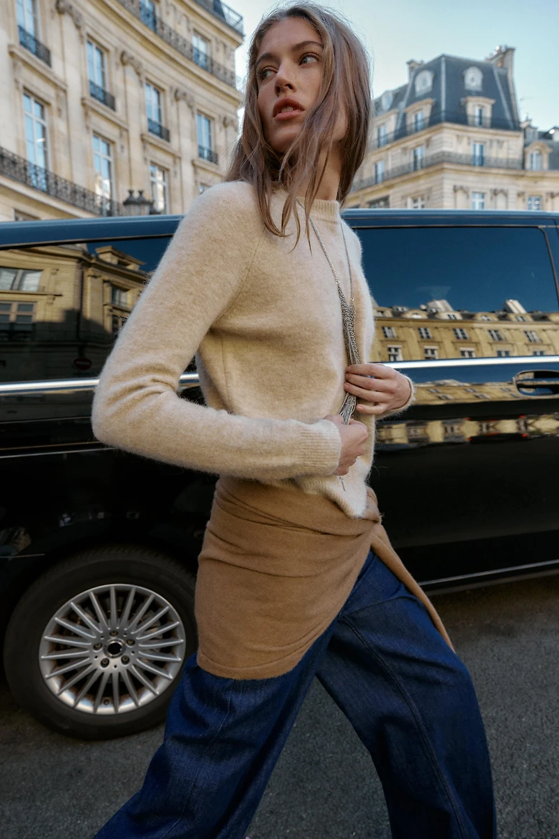 WOOL AND ALPACA SWEATER