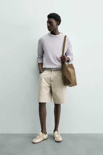RELAXED FIT COTTON JUMPER