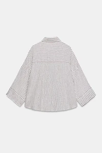 STRIPED LINEN SHIRT