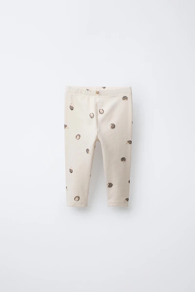 WARM HEDGEHOG LEGGINGS